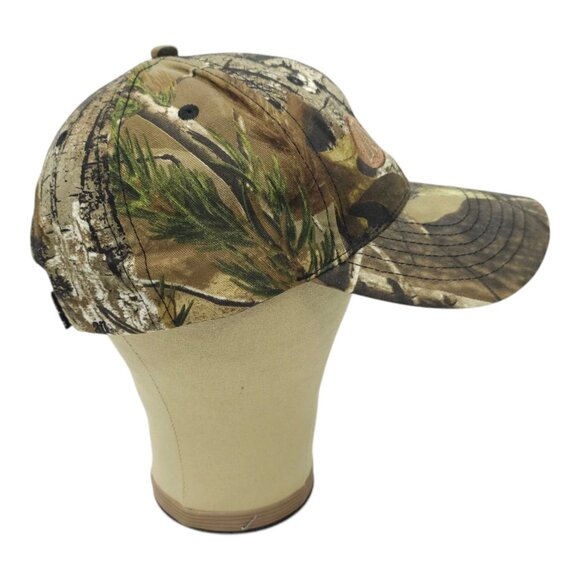 Realtree AP HD Camo Strapback Cap Trucker Hunting Hat American Pipe Supply NEW - Picture 12 of 14